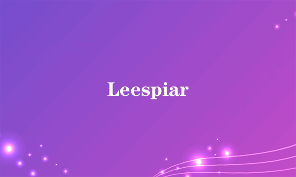 Leespiar