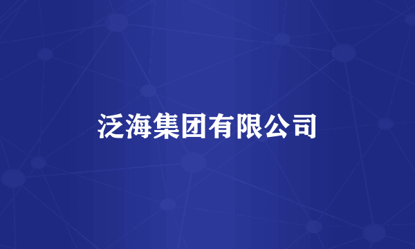 泛海集团有限公司