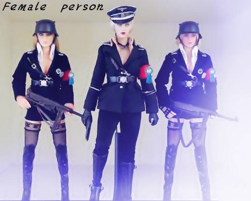 女兵人