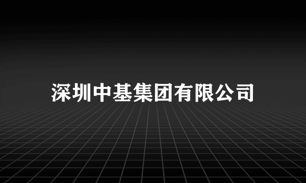 深圳中基集团有限公司