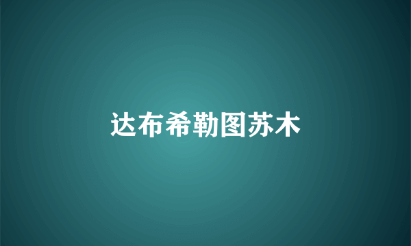 达布希勒图苏木
