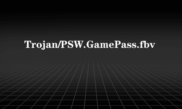 Trojan/PSW.GamePass.fbv