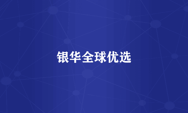 银华全球优选