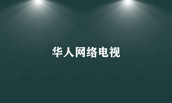 华人网络电视