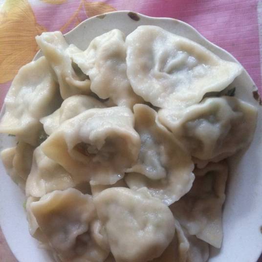 芹菜馅水饺
