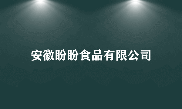 安徽盼盼食品有限公司