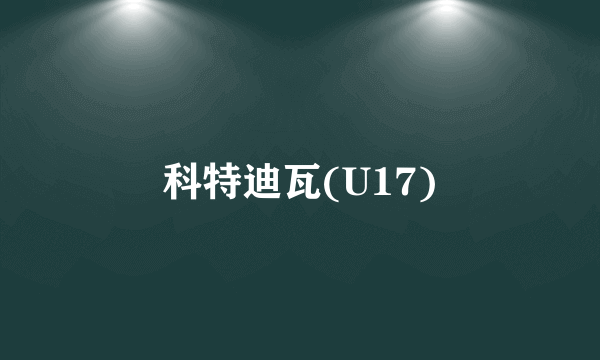 科特迪瓦(U17)