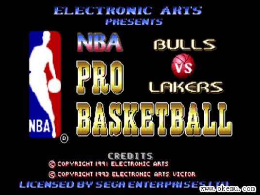 NBA篮球公牛VS湖人