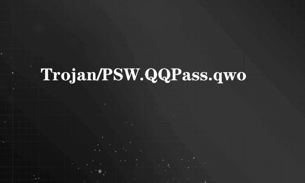 Trojan/PSW.QQPass.qwo