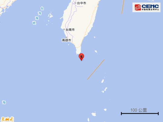 4·9屏东海域地震
