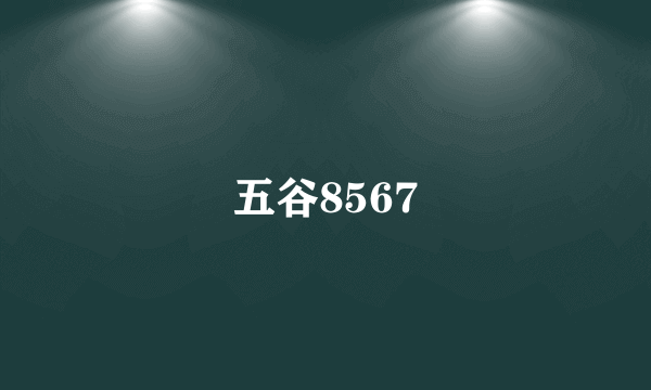 五谷8567