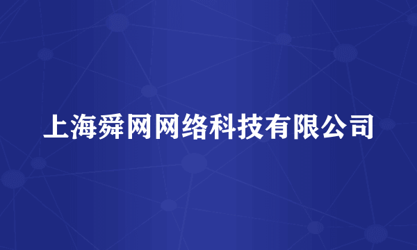 上海舜网网络科技有限公司