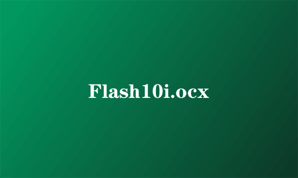 Flash10i.ocx
