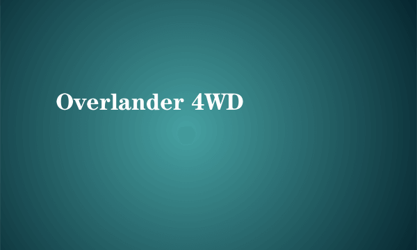 Overlander 4WD