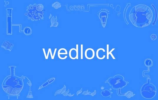 wedlock（英语单词）