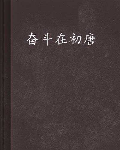 奋斗在初唐