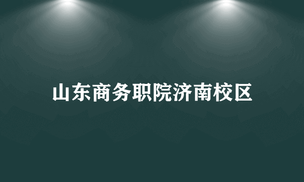 山东商务职院济南校区