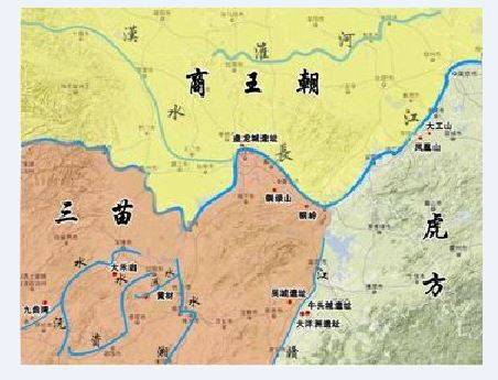 商朝疆域