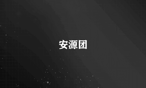 安源团