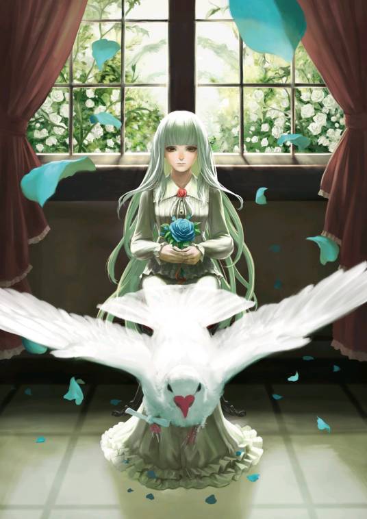 白发少女（游戏《海市蜃楼之馆》及其衍生作品中的角色）