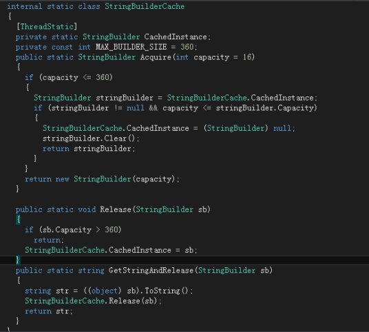 StringBuilder