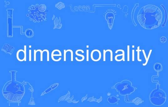 dimensionality（英语单词）