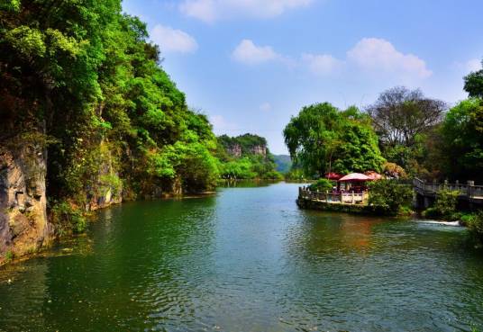 天河潭风景区