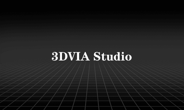 3DVIA Studio