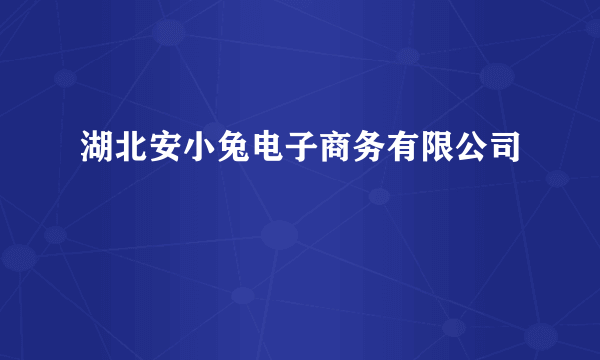 湖北安小兔电子商务有限公司