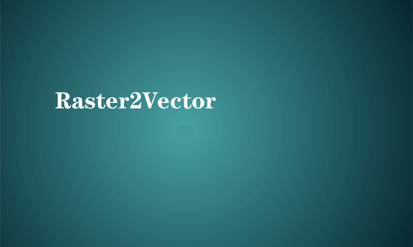 Raster2Vector