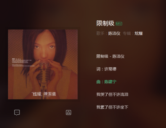 限制级（陈洁仪演唱歌曲）