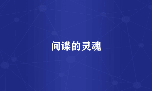 间谍的灵魂