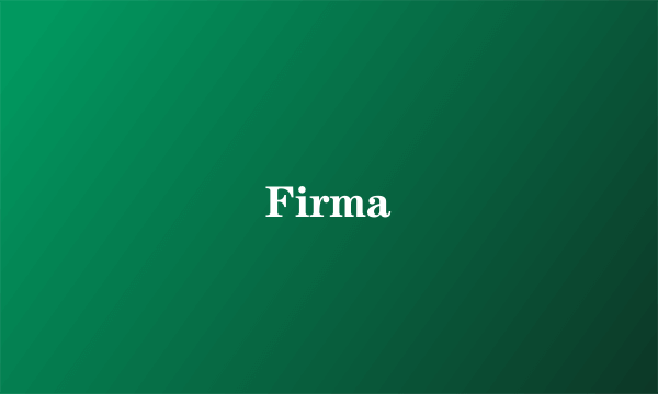 Firma