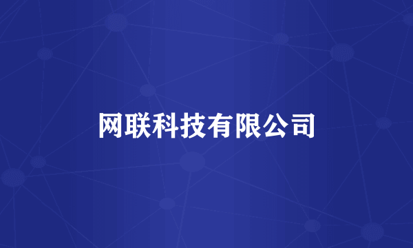 网联科技有限公司