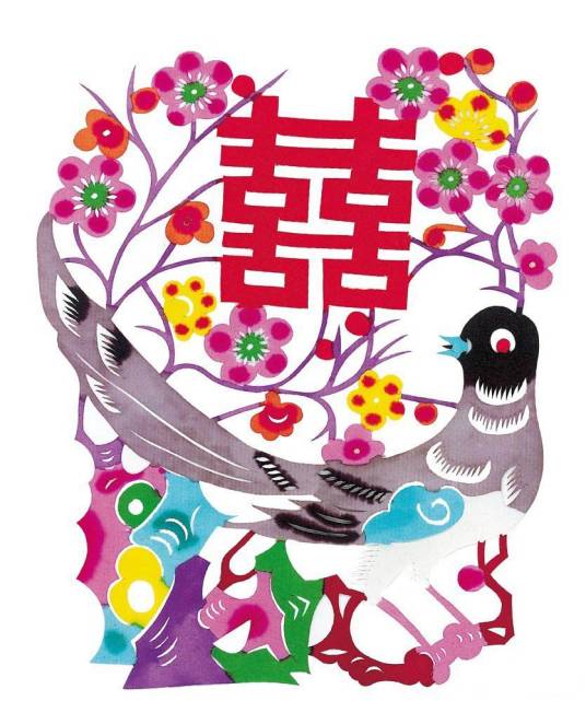 广灵染色剪纸