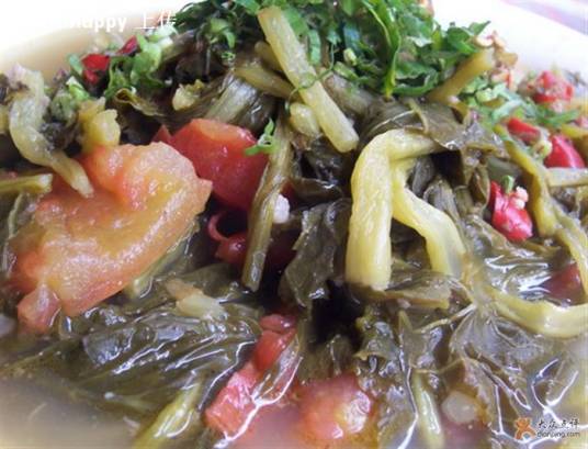 酸扒菜