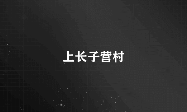 上长子营村