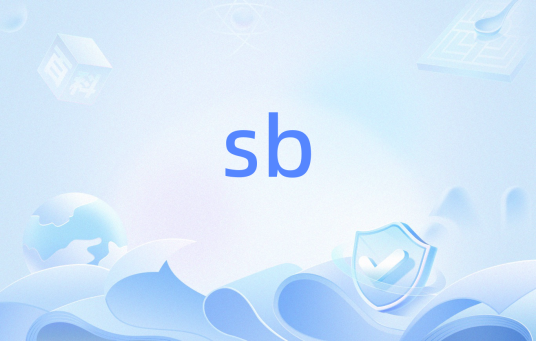 sb（IT名词）