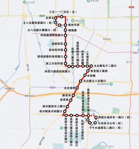 西安公交109路