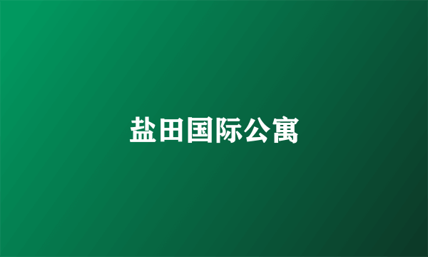 盐田国际公寓