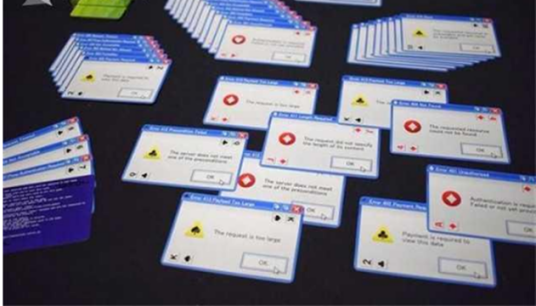 Error Playing Cards