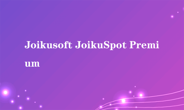 Joikusoft JoikuSpot Premium
