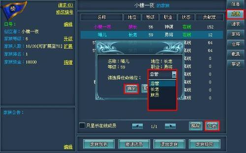 战千雄家族成员