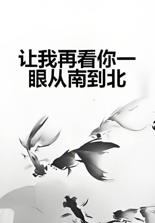 让我再看你一眼从南到北