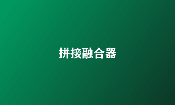 拼接融合器