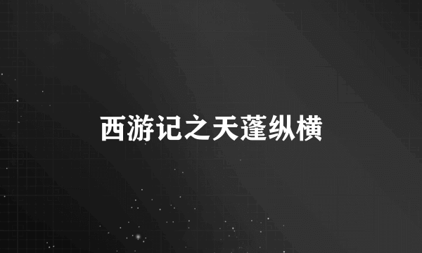 西游记之天蓬纵横