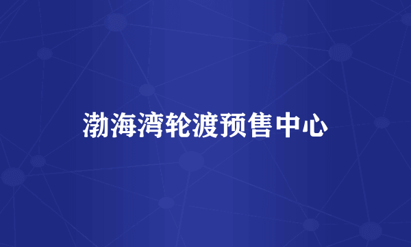 渤海湾轮渡预售中心