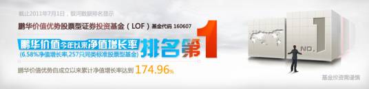 鹏华价值优势股票型证券投资基金