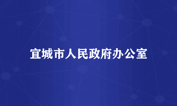 宜城市人民政府办公室