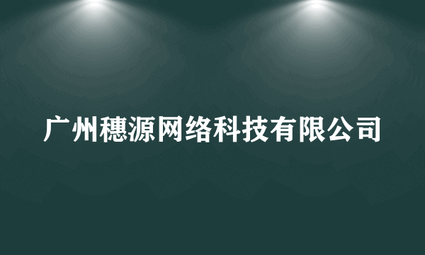 广州穗源网络科技有限公司